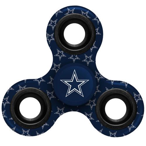 NFL Dallas Cowboys Logo 3 Way Fidget Spinner 3B1